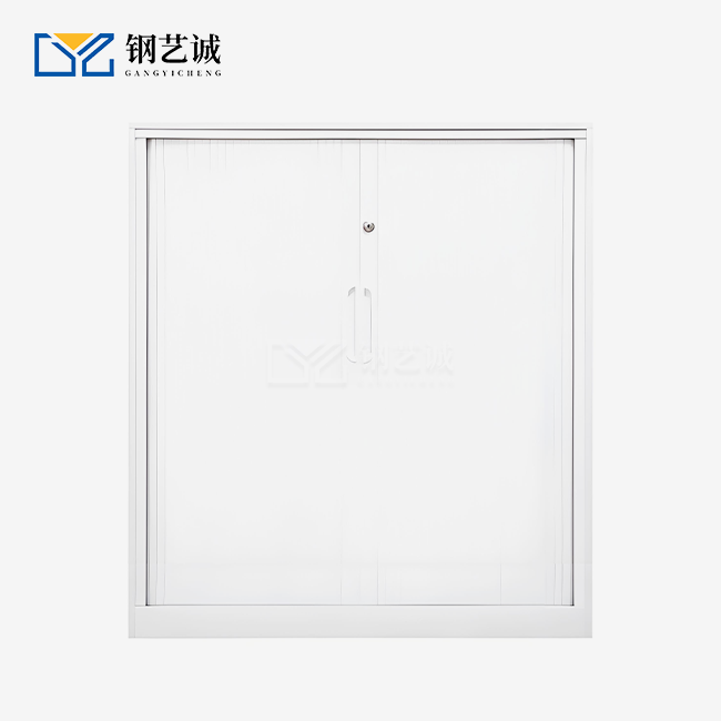 Tambour Door Storage Cabinet